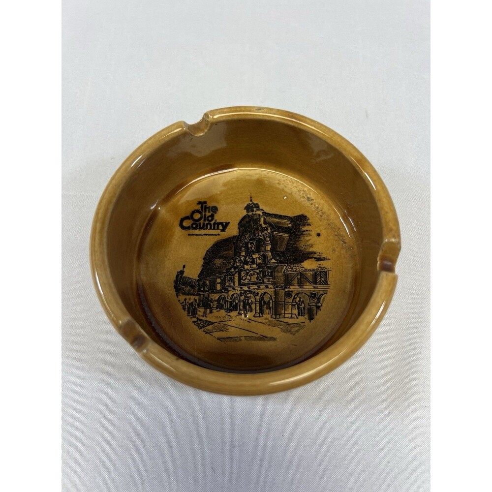 Vintage 1970’s Busch Gardens: The Old Country in Williamsburg VA Ashtray